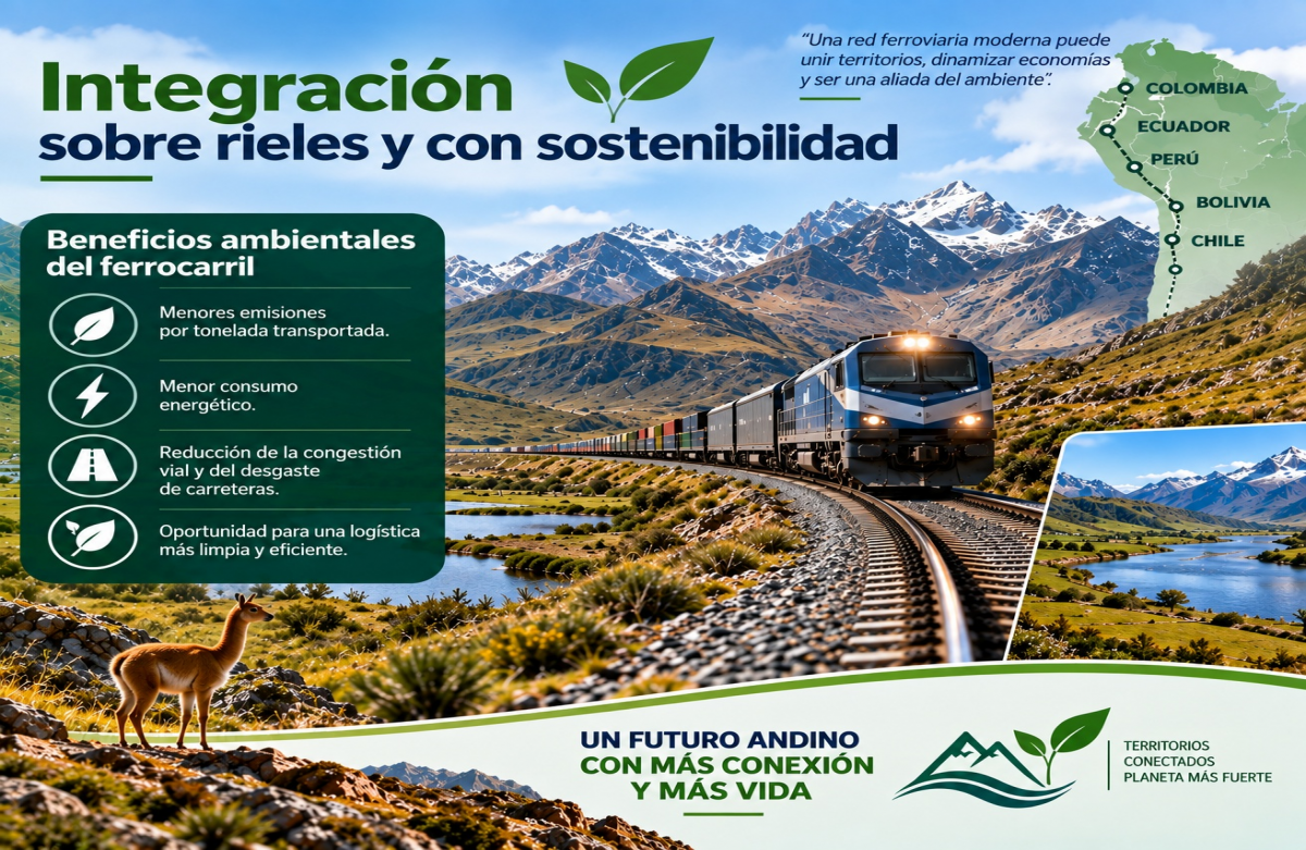 Integración Andina: Del Qhapaq Ñan al corredor ferroviario andino